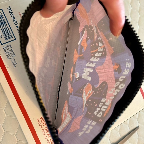 Set of 1 pair socks plus zipper bag, NWT, Blue Q - Picture 8 of 8